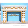 American Style Marble Fireplace Mantel